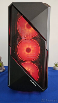 PC Zostava Ryzen 5 5600X + Grafika RX 580 + M.2NVMe 1TB ssd - 5