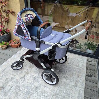 Kočík Bugaboo Fox, farba Blue Melange - 5