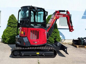 Predvádzacie pásové rypadlo Yanmar ViO38 bager (3,9ton) - 5