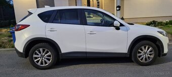 Mazda CX-5 2,2 Diesel, Automat, 4×4 110KW , biela metaliza - 5