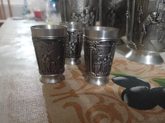 Cínové poháre - 5