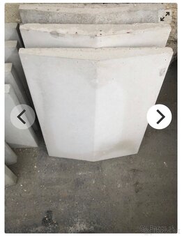 Betonove striesky na múriky 18 ,27, 30,35a 40cm - 5