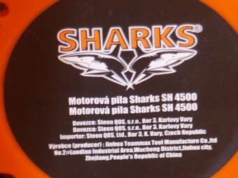 motorová píla SHARKS SH4500 - 5