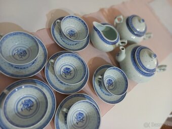 Čínsky ryžový porcelán  na čaj - 5