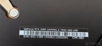 MSI GeForce RTX 3080 Gaming Z Trio 10G LHR - 5