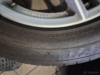 Alu disky ford 5x108 7,5Jx17H2 ET45 letne pneu Dunlop - 5