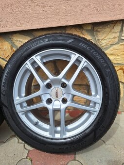 Elektróny DEZENT R16 4x108 7Jx16H2 s letnými pneumatikami - 5