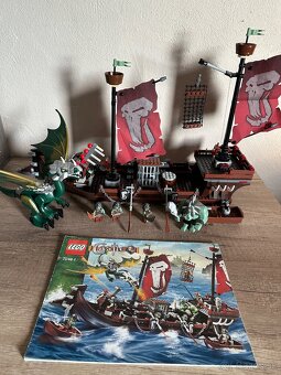 Lego Castle 7048 Troll Warship s navodom - 5
