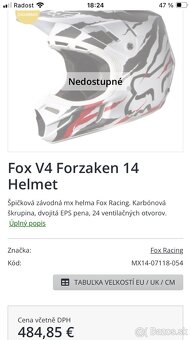 Fox V4 Forzaken prilba - 5
