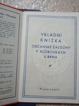 staré vkladné knižky - 5
