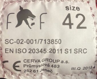 CERVA GROUP – bezpečnostná pracovná obuv - 5