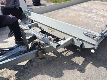 Prívesný dvojnapravový sklopný vozík Humbaur 3500 kg - 5
