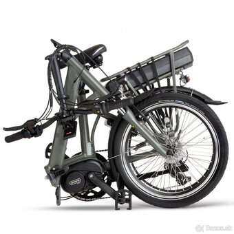 Nový mestský skladací elektrobicykel Sienna 20” TN, khaki - 5