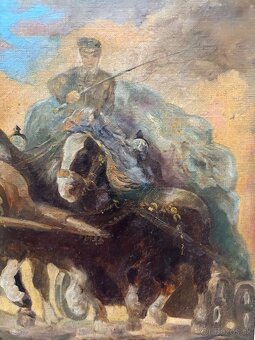 Obraz H. Raszyk 1932, olejomalba na plátně 45x55 - 5