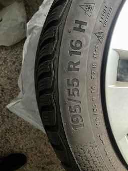 Predam zimne kolesa 195/55 R16 H - 5