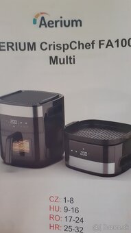 Teplovzdušná fritéza aerium - 5