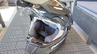 Enduro prilba NOX N312 čierna matná - 5