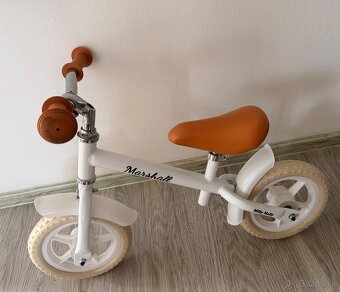 Detské odrážadlo bicykel Milly Mally Marshall White - 5