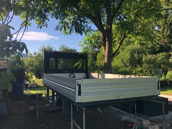 Korba valnik 4 x 2 metre, s prednym čelom a bocnicami - 5