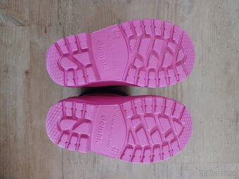 Detské / dievčenské ZATEPLENÉ gumáky Demar 20 / 21 - 5