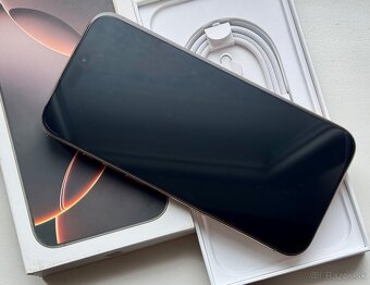 iPhone 16 Pro Desert Titanium BATERIE 100% TOP - 5