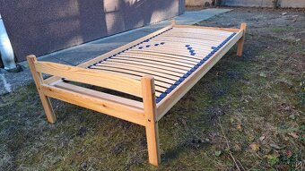 Postel 90x200 borovica - 5