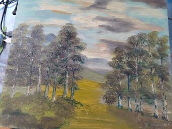 Maľované olejové obrazyP - 5