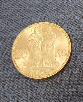 Strieborné mince Slovenska republika,1941, 1944, ag spolu 20 - 5