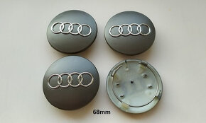 AUDI - stredové krytky disku 61mm, 68 a 77mm - 5