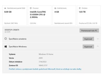 Dell I5-8300h 8gb RAM 1tb+128gb ssd GTX 1050 TI 4gb - 5