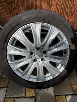 Originál Mercedes W222 R18 elektróny s zimnými pneu - 5