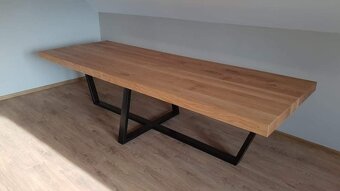 Jedálenský dubový stôl - 5