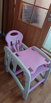 Detská jedálenská stolička 3v1 - 5