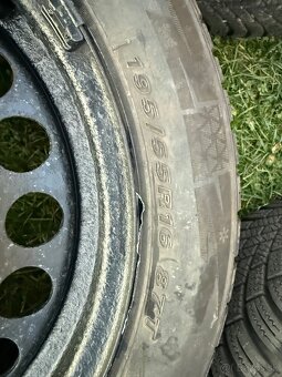 Zimné gumy a plechové disky R16 - 5