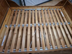 drevena posteľ - 140 x 200 cm - 5