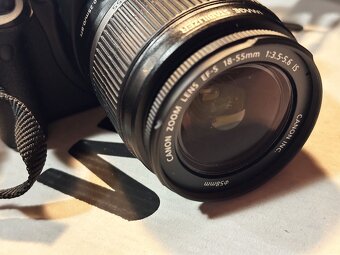 Digitálna zrkadlovka Canon 500D + objektív a príslušenstvo - 5