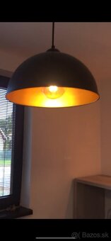 Predám moderné závesné lampy – set 3 kusy - 5