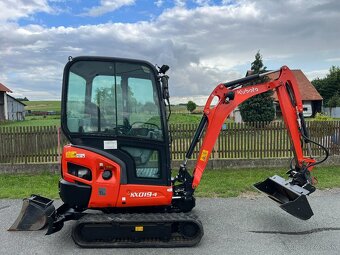 Minibagr Kubota KX019-4 hyd.podvozek/ hyd.svah/ 2t - 5