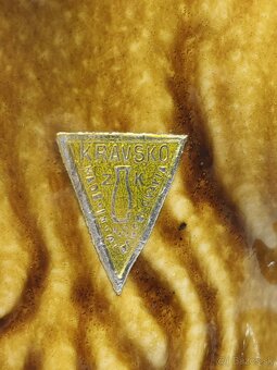 predám starú sošku psa kravsko v=16cm - 5