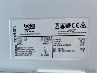 Beko RCSA 240K30W kombinovaná chladnička - 5