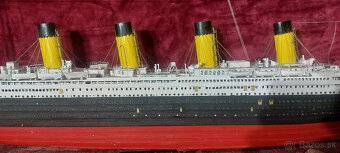 109 CM MODEL TITANICU Z DREVA - 5