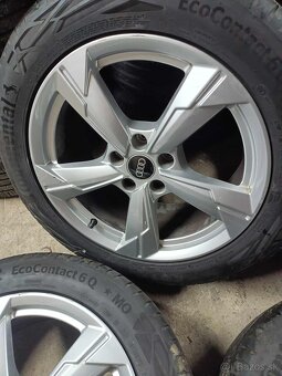 4ks alu disky orig. Audi 5x112 R18 letné 6mm 225/55 r18 - 5