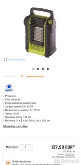 Olymp mobilný plynový ohrievač - 5