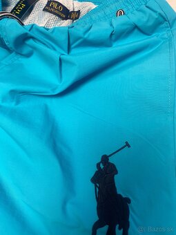Modré pánske šortky POLO RALPH LAUREN - 5