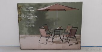 Slnečník o stolickami -set - 5