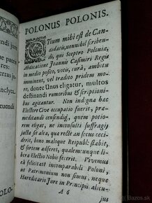 Stará kniha Kráľovstvo Poľské Viedeň 1669 Pergamentova vazba - 5