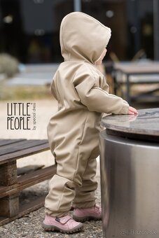 PREDANÝ - Little people_Softshellový zimný overal_110/116 - 5