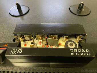 Tesla kotúčový magnetofón B73 servisovaný kompletný - 5