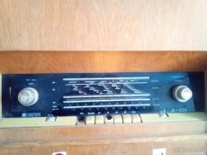 Drevené retro rádio - 5