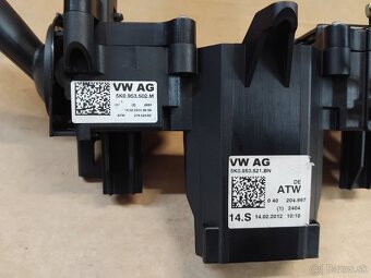 páčky pod volant Superb 2, Octavia 2 - 5